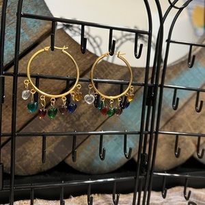 Handmade sweetheart earrings